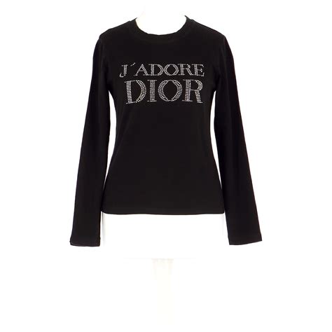 camiseta dior mujer|Tops Dior Negro talla 36 FR de en Sintético .